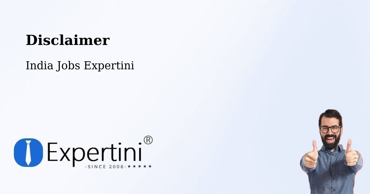 Disclaimer – Mathura - India Jobs Expertini